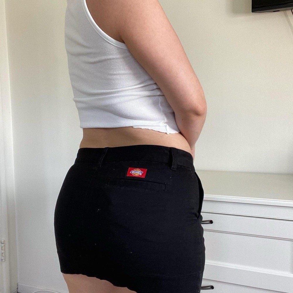 Dickies Black Mini Skirt